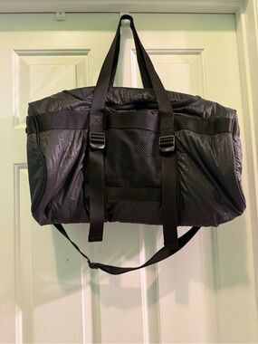Under Armour Black Travel Duffel Bag with Adjustable Straps